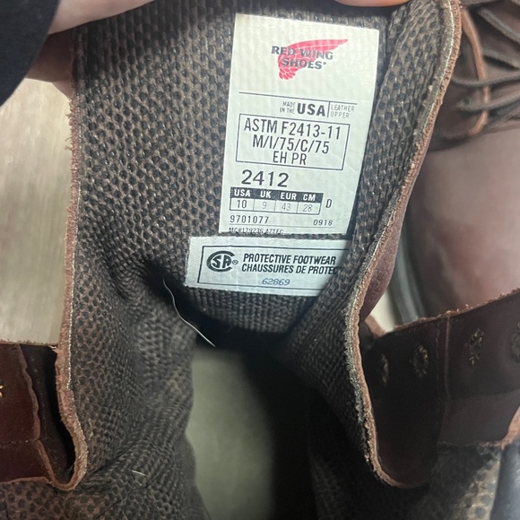 Red Wing Supersole 2.0 Men's 8" Insulated Waterproof CSA Safety Toe Boots - Picture 2 of 4